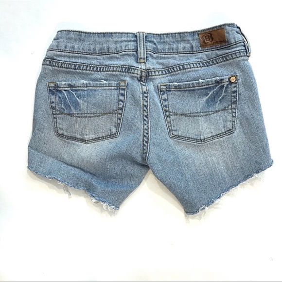 Upcycled refashion cut off unicorn Jean shorts 1 - Picture 2 of 4